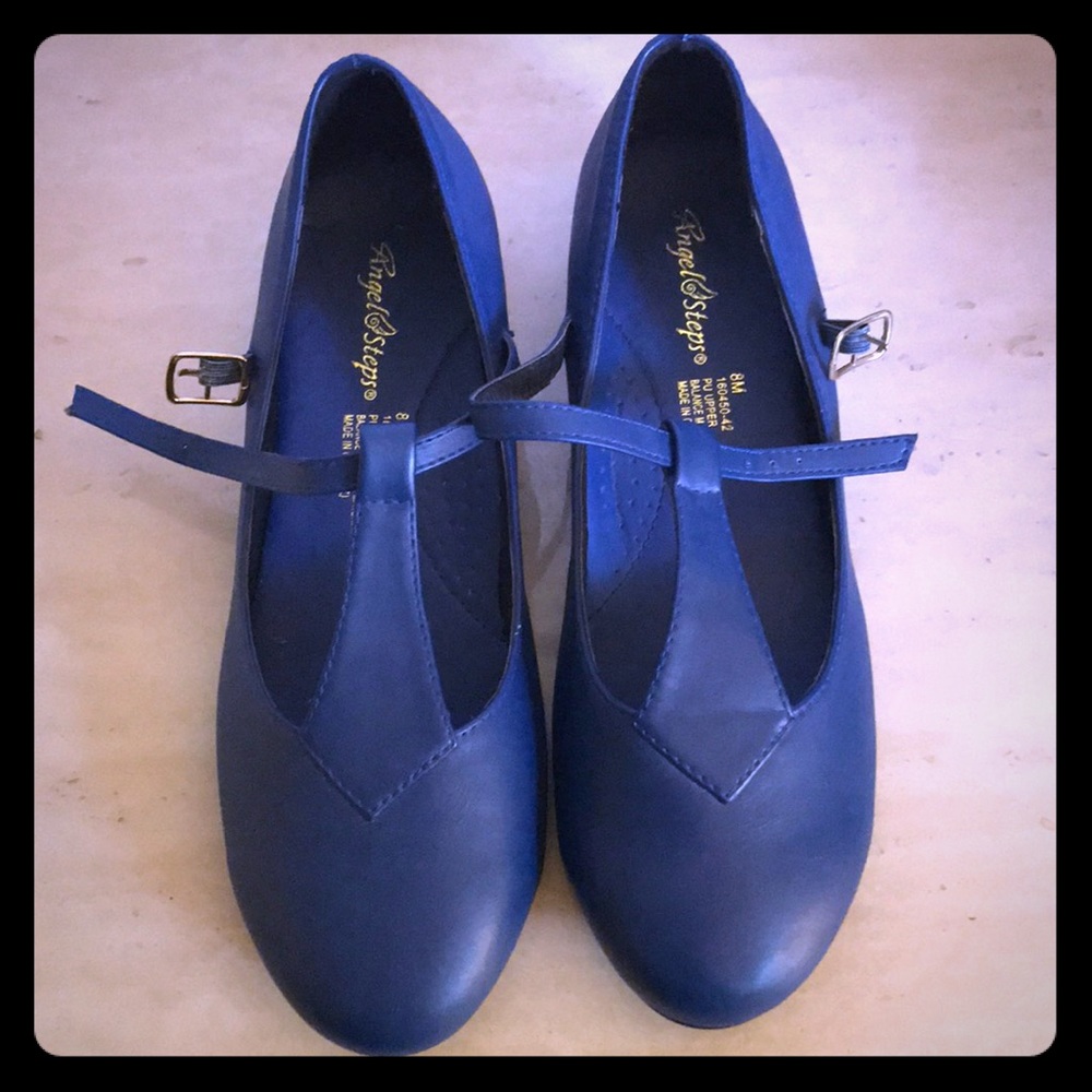 Dark Blue Flats